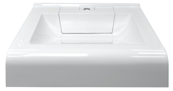 Раковина подвесная Azario Mario 600х505х145 литьевой мрамор, белый (CS00078506)