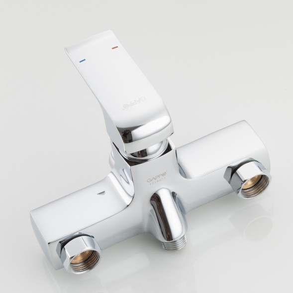 Смеситель для ванны и раковины 35к G2250-8 GAPPO L-излив, ХРОМ - G2250-8 