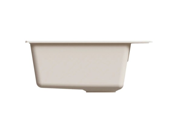 Мойкa ML-GMU02 УЛЬТРА прямоугольная, белый камень, 425*485 мм (глуб. чаши 175) - 00-001398 