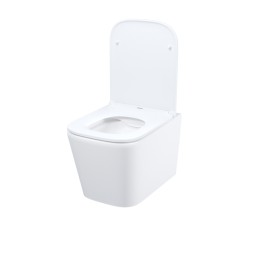 Унитаз подвесной безободковый IDDIS BILRNSEI25 "Bild" сиденье дюропласт, микролифт - BILRNSEI25