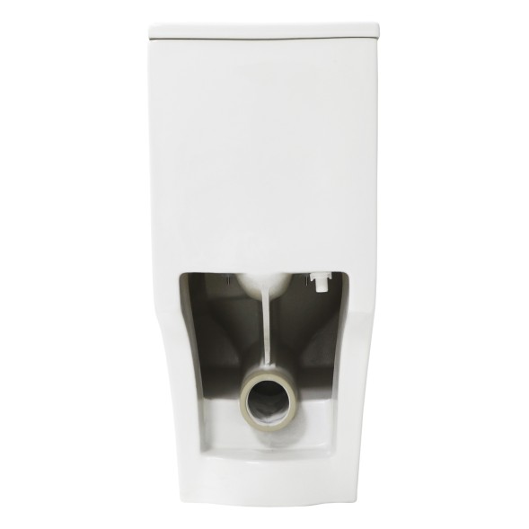 Унитаз моноблок Azario Eagle торнадо, в комплекте с арматурой и сиденьем микролифт дюропласт 690х360х800 (AZ-80673)