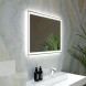Зеркало MIXLINE &amp;quot;Норма-Лайт&amp;quot; 800*600 (ШВ) ал. профиль, сенсорный выключатель,светодиодная подсветка - LED-00002595 