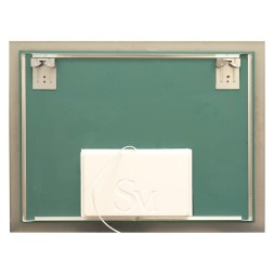 Зеркало MIXLINE "Норма-Лайт" 800*600 (ШВ) ал. профиль, сенсорный выключатель,светодиодная подсветка - LED-00002595