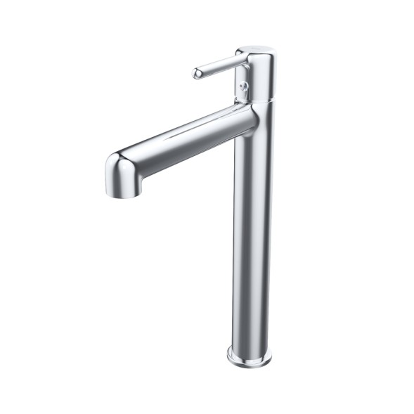 Смеситель для раковины 26к IDDIS AIGSB01i01 &amp;quot;Aiger&amp;quot; высокий, литой, п/гайку, ХРОМ - AIGSB01i01 