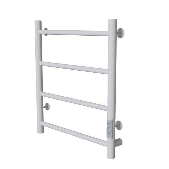 Полотенцесушитель MIXLINE VEGA  60х50 (таймер, 201 Вт, 4 перекладины) электрический БЕЛЫЙ - ML-556341 