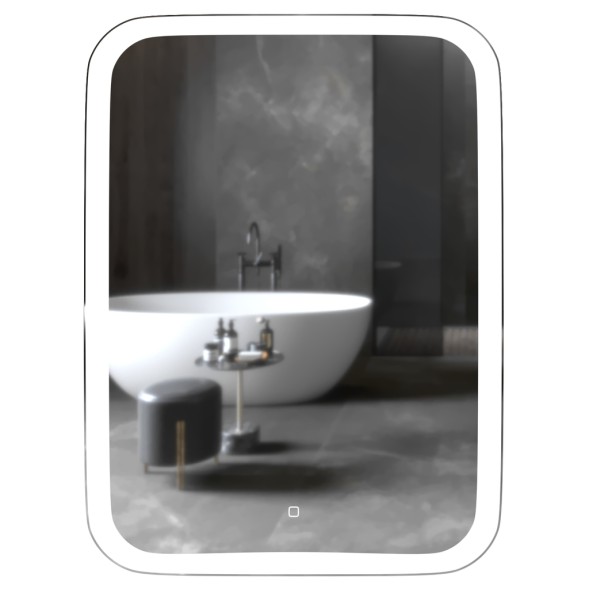 Зеркало MIXLINE &amp;quot;Стив&amp;quot; 685*915 (ШВ) сенсорный выключатель, светодиодная подсветка - ФР-00001480 