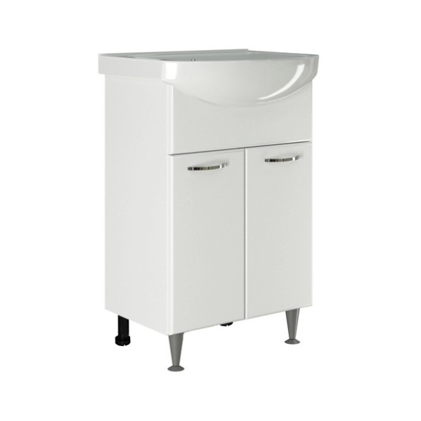 Тумба д/ванной &amp;quot;СТАНДАРТ-55&amp;quot; под рак.Уют-55 (ROSA) (ПВХ) (разбор) - 556874 