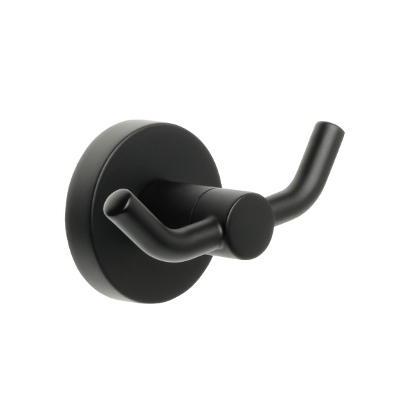 Крючок двойной Fixsen Comfort Black черный матовый (FX-86005A)