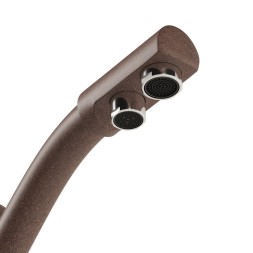 Смеситель для кухни 40к MIXLINE ML-GS05 (307) терракотовый с вых. для питьевого фильтра - 00-00001899 