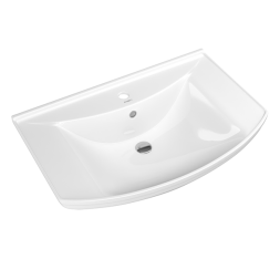 Раковина накладная "Стиль-75" белая (Kirovit) -