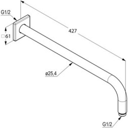 Душевая система Kludi Ameo 7 in 1 хром (416720575)