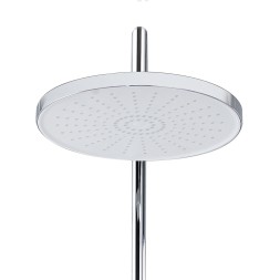 Душевая колонна Azario ARIZONA со смесителем для ванны, с поворотным изливом, круглая, хром (AZ-20R)