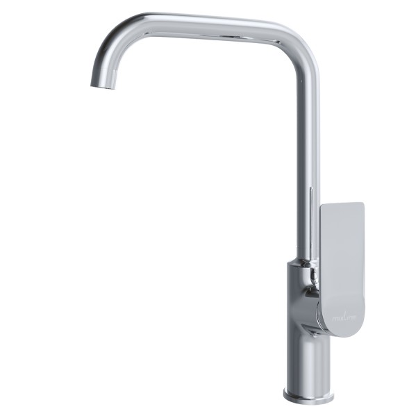 Смеситель для кухни 35k MIXLINE ML24-032 &amp;quot;Unito&amp;quot; высокий излив боковая ручка - ML24-032 