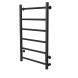 Полотенцесушитель MIXLINE VEGA  80х50 (таймер, 289 Вт, 6 перекладин) электрический ЧЕРНЫЙ - ML-556349 