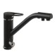 Смеситель для кухни 40к MIXLINE ML-GS05 (308) черный с вых. для питьевого фильтра - 00-00000612 