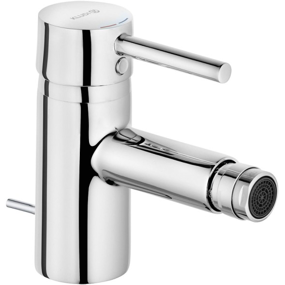Смеситель для биде KLUDI BOZZ  DN 15 однорычажный, с донным клапаном, хром (385330576)
