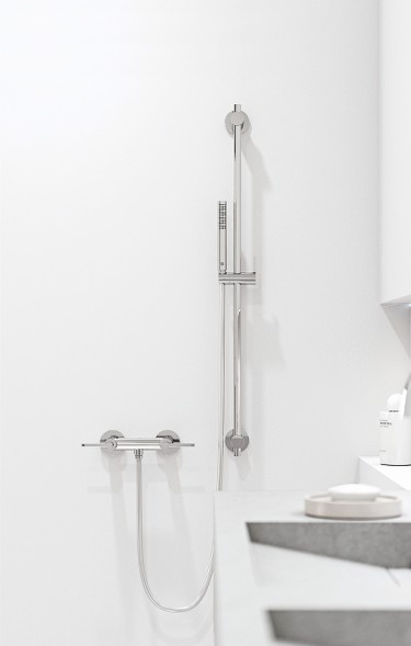 Душевой гарнитур Kludi Nova Fonte щланг 160 см., хром (2084005-25)