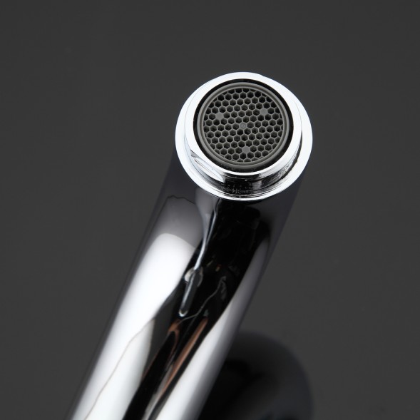 Смеситель для кухни 35к G4136 GAPPO высокий пов. излив, п/гайку, ХРОМ - G4136 