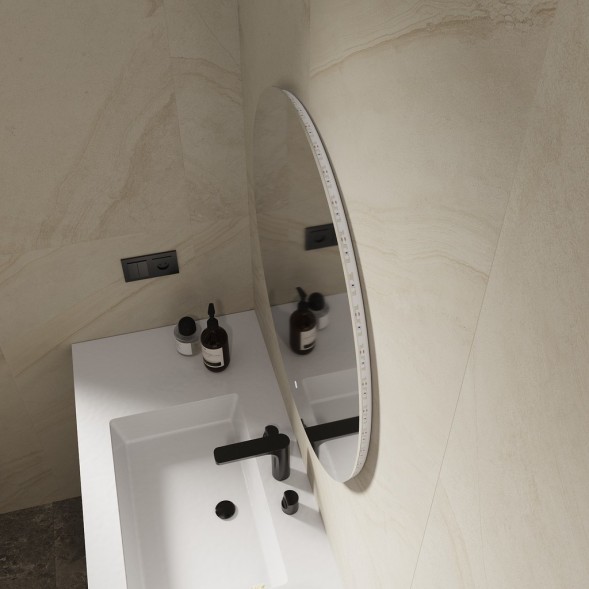 Зеркало MIXLINE &amp;quot;Саванна&amp;quot; D770 сенсорный выключатель, светодиодная подсветка - ФР-00000954 