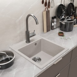 Мойка ML-GM28 КОМФОРТ белая (331), 450*500*190мм - 00-00009488