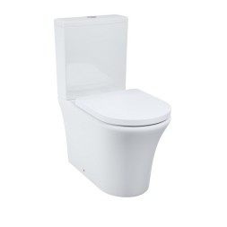 Унитаз-компакт безободковый IDDIS STNRDSEi24 "Stone" прям. вып,сиденье дюропласт.,микролифт2-кн арм - STNRDSEi24