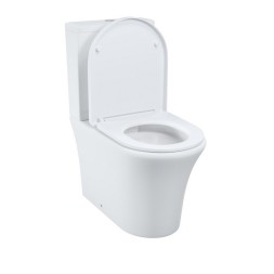 Унитаз-компакт безободковый IDDIS STNRDSEi24 "Stone" прям. вып,сиденье дюропласт.,микролифт2-кн арм - STNRDSEi24