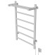 Полотенцесушитель MIXLINE VEGA  80х50 (таймер, 318Вт, 5 перекладин + ПОЛКА) электрический БЕЛЫЙ - ML-556354 