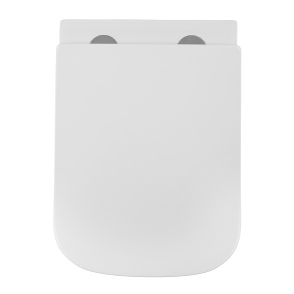 Унитаз подвесной Azario PRO (квадратный) СКРЫТОЕ ТОРНАДО безободковый унитаз в комплекте с сидением микролифт скрытая система смыва  490*345*355 мм (PRO-002 UQ3)