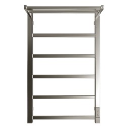 Полотенцесушитель электрический Двин Fj Plaza Neo 80/50 квадрат, с полкой, полированный (4657771770142)