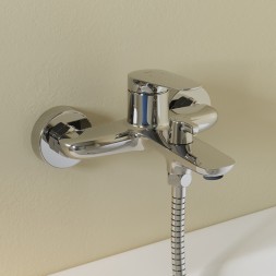 Смеситель для ванны 35к IDDIS ZDXSB02i02WA &amp;quot;Zodiac X&amp;quot; без  душ аксессуаров ХРОМ - ZDXSB02i02WA 