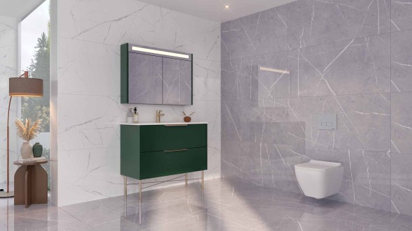 Унитаз подвесной Seramiksan Saturn 360х500х350 безободковый, с тонким сиденьем микролифт, белый (A141151H+A090001)