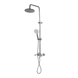 Душевая система 40к ML2410 излив лейка 5 позиций +лейка &amp;quot;Тропический душ&amp;quot; ХРОМ - ML2410 