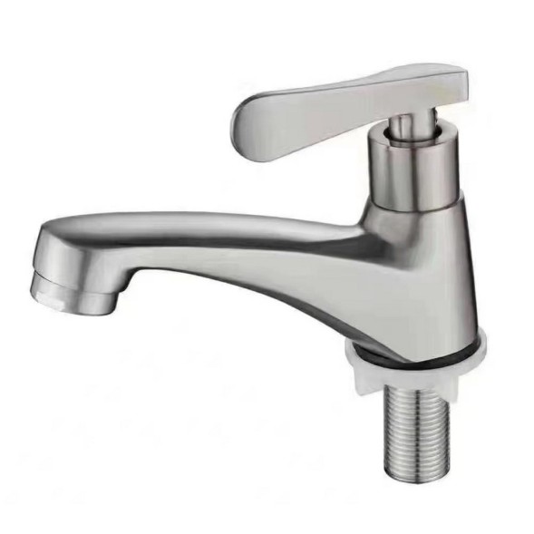 Смеситель для раковины 1/2кер ПРОФСАН ПСМ-104-15 &amp;quot;КОМПЛЕКТАЦИЯ&amp;quot; НЕРЖ,моно,п/гайку,б/подвод. ХРОМ - PSM-104-15 