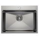Мойка настол.монтаж 60х45 (3,0) вып 3 1/2  MIXLINE PRO 22см с сифоном (сатин) - 547235 