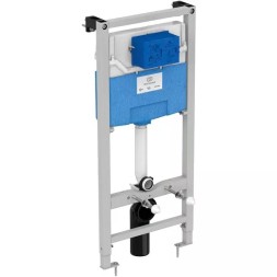 Промо-комплект Ideal Standard TESI silk black инсталляция с подвесным унитазом и крышкой микролифт, цвет черный матовый + кнопка смыва двойная, ченая в подарок (T3868V3/123A6)