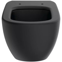 Промо-комплект Ideal Standard TESI silk black инсталляция с подвесным унитазом и крышкой микролифт, цвет черный матовый + кнопка смыва двойная, ченая в подарок (T3868V3/123A6)