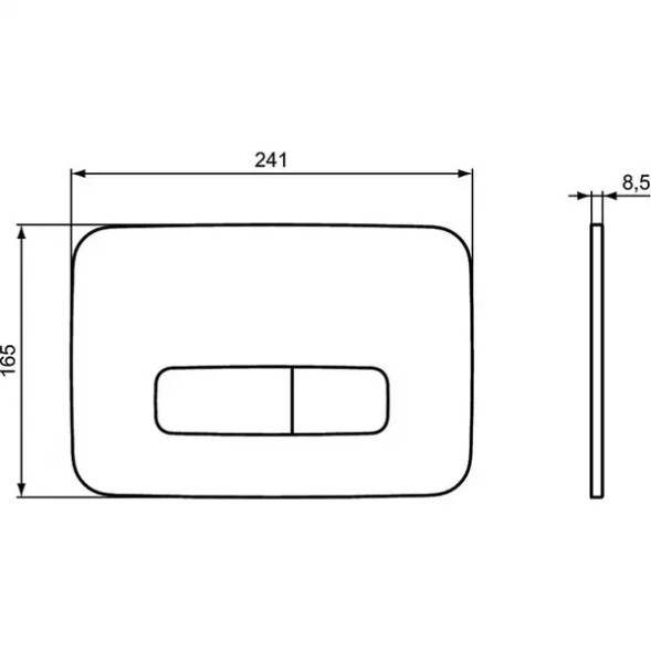 Промо-комплект Ideal Standard TESI silk black инсталляция с подвесным унитазом и крышкой микролифт, цвет черный матовый + кнопка смыва двойная, ченая в подарок (T3868V3/123A6)
