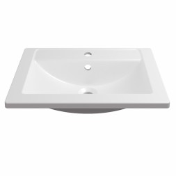 Раковина накладная "МАРГО-60" белая (MIXLINE) - 00-00010638