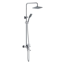 Душевая система 35к HB2402 HAIBA лейка "Тропический душ" ХРОМ - HB2402