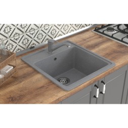 Мойка ML-GMS10 СТАНДАРТ прямоугольная, темно-серый (309), 460*505*190мм - 00-00002495 