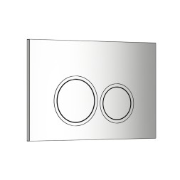 Кнопка смыва WAVE W3 универсальная ХРОМ АБС круглая - 552524 