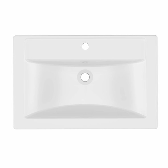 Раковина накладная &amp;quot;МАРГО-70&amp;quot; белая (MIXLINE) - 00-00010639 