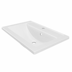 Раковина накладная "МАРГО-70" белая (MIXLINE) - 00-00010639