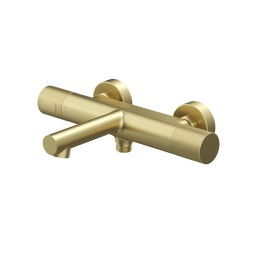 Смеситель для ванны термостат IDDIS DUNMG02i74WA &amp;quot;Duna&amp;quot; без душ. аксессуаров, ЗОЛОТО мат. - DUNMG02i74WA 