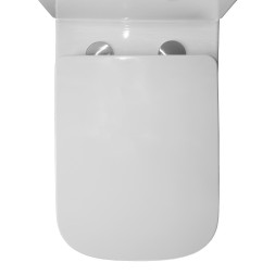 Унитаз-компакт Azario Ferra 365х650х785 напольный, безободковый, с быстросъемным сиденьем микролифт (AZ-1015)