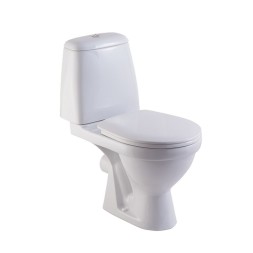 Унитаз-компакт &amp;quot;Премьер-ЛЮКС&amp;quot; (гориз, нижн, сид.полип. м/лифт, 2-кн.арм.) (Rosa) - 4620008192437 