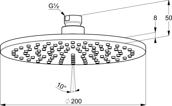Душевая система Kludi Pure Easy 7 в 1, керамический картридж, хром (376400565)