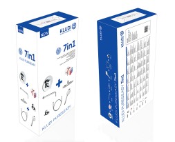 Душевая система Kludi Pure Easy 7 в 1, керамический картридж, хром (376400565)