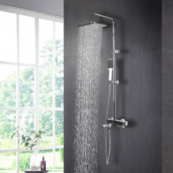 Душевая система 40к ML2414 излив лейка 1 позиция +лейка &amp;quot;Тропический душ&amp;quot; ХРОМ - ML2414 