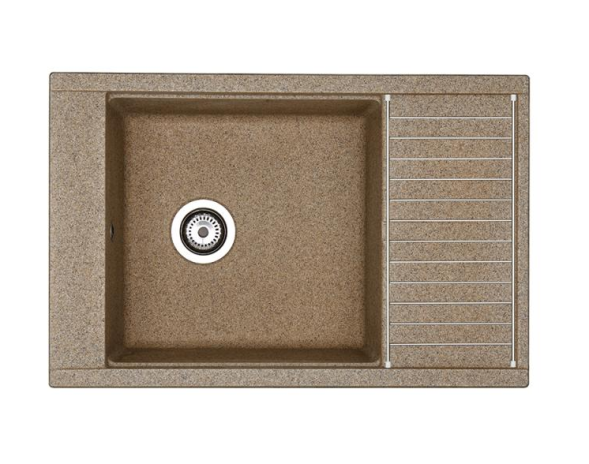 Кухонная мойка AQUATON Делия 78, цвет терракотовый (1A715132DE270)